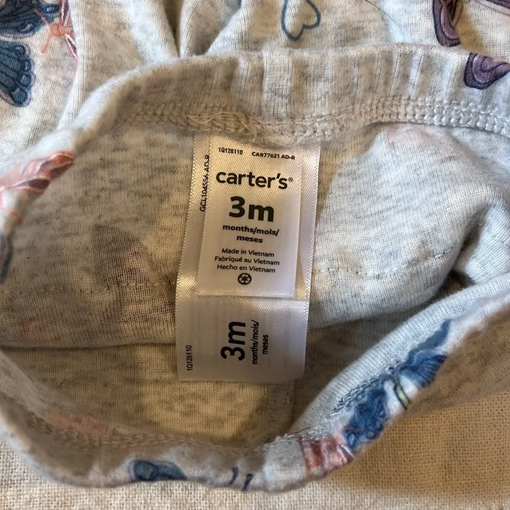 Bundle of 3 Month Ruffled Bottoms